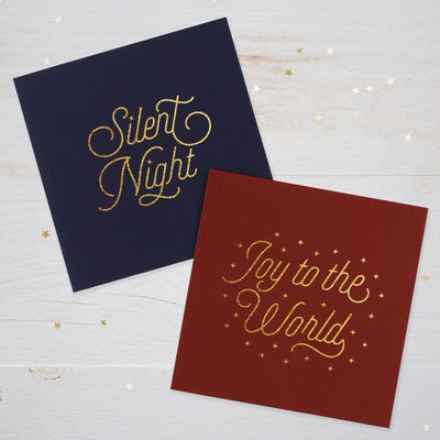 Cover for Spck · SPCK Charity Christmas Cards, Pack of 10, 2 Designs: Gold Text - SPCK Christmas Cards (Flashcards) (2019)