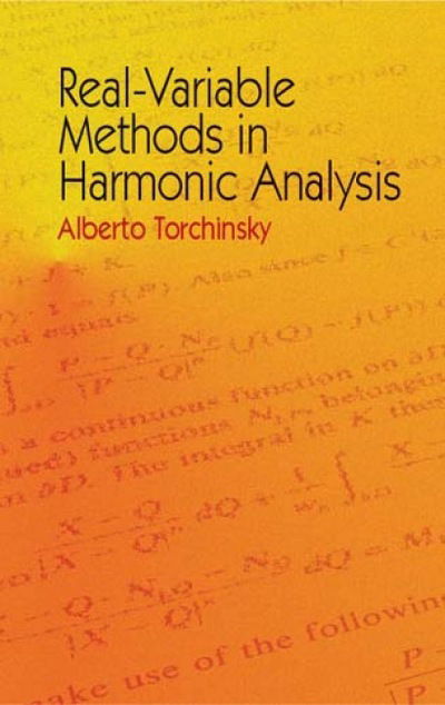Cover for Alberto Torchinsky · Real-Variable Methods in Harmonic - Dover Books on Mathematics (Paperback Book) (2004)