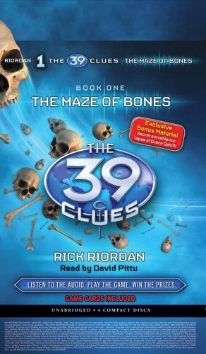 Cover for Rick Riordan · The Maze of Bones (The 39 Clues, Book 1) - Audio Library Edition (Audiobook (CD)) [Gmc Com/cr edition] (2008)