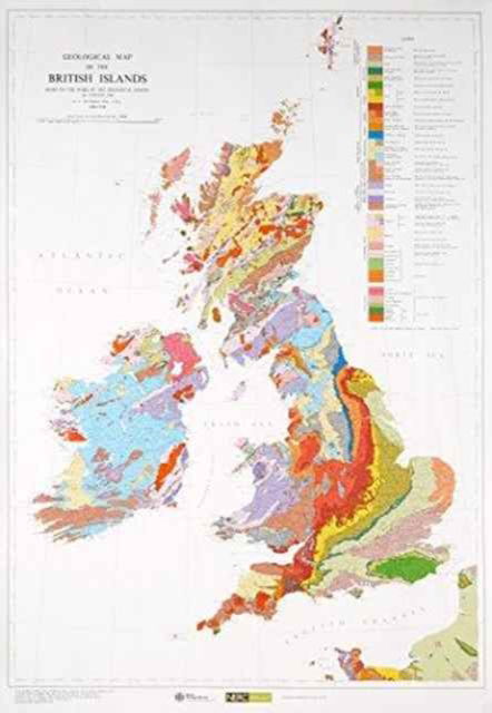 Cover for Geological Map of the British Islands - Small Scale Geology Maps (Map) (2002)