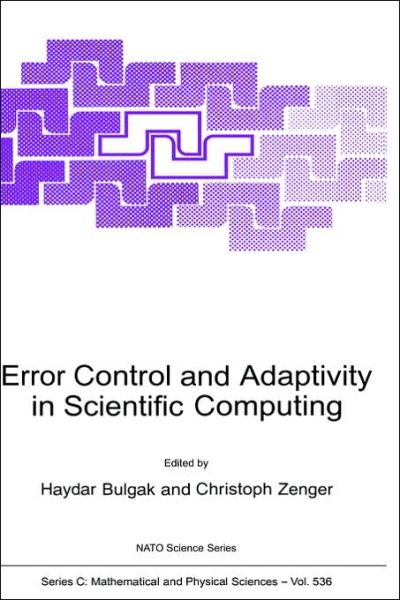 Cover for Haydra Bulgak · Error Control and Adaptivity in Scientific Computing - NATO Science Series C (Hardcover Book) [1999 edition] (1999)