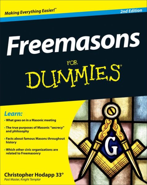 Cover for Christopher Hodapp · Freemasons For Dummies (Paperback Book) [2nd edition] (2013)