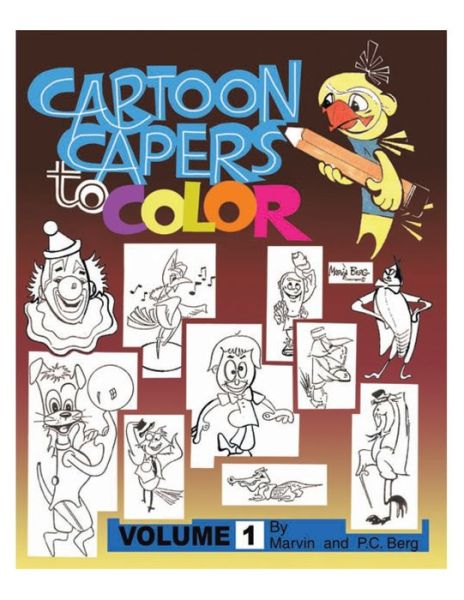 Cover for Marvin Berg · Cartoon Capers to Color (Bog) (2005)