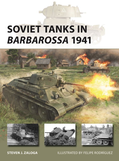 Cover for Zaloga, Steven J. (Author) · Soviet Tanks in Barbarossa 1941 - New Vanguard (Paperback Book) (2025)