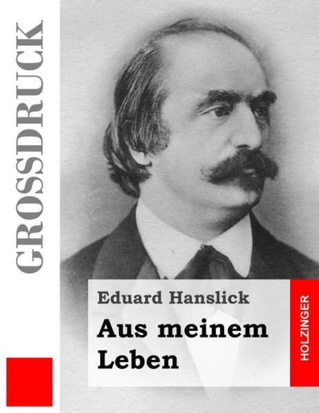 Cover for Eduard Hanslick · Aus Meinem Leben (Großdruck) (German Edition) (Paperback Bog) [German, Lrg edition] (2013)