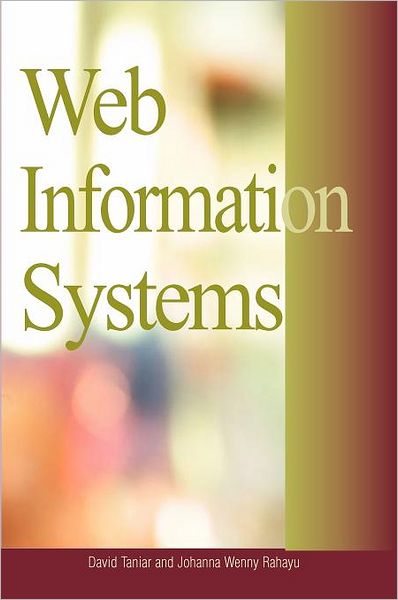 Cover for David Taniar · Web Information Systems (Inbunden Bok) (2003)