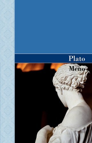 Cover for Plato · Meno (Hardcover Book) (2009)