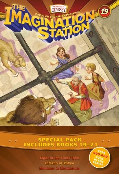 Imagination Station Books 3-Pack Light in the Lions' Den / Inferno in Tokyo / Madman in Manhattan - Marianne Hering - Kirjat - Focus on the Family Publishing - 9781646070084 - tiistai 4. elokuuta 2020