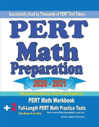 Cover for Ava Ross · PERT Math Preparation 2020 - 2021 (Paperback Book) (2020)