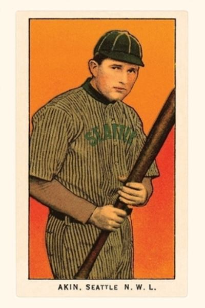 Cover for Found Image Press · Vintage Journal Early Baseball Card, Akin (Book) (2022)