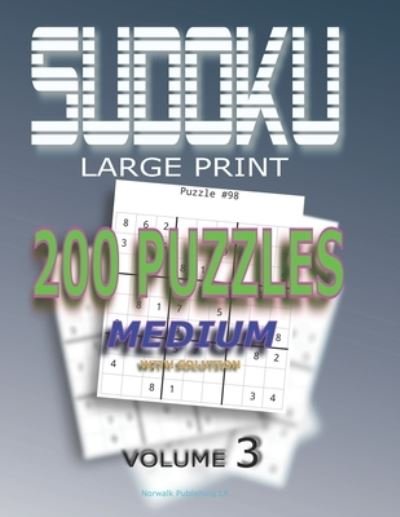 Cover for Norwalk Publishing · Sudoku Puzzles Medium (Paperback Bog) (2019)