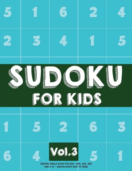 Cover for Koel Dorean · Sudoku For Kids (Pocketbok) (2018)