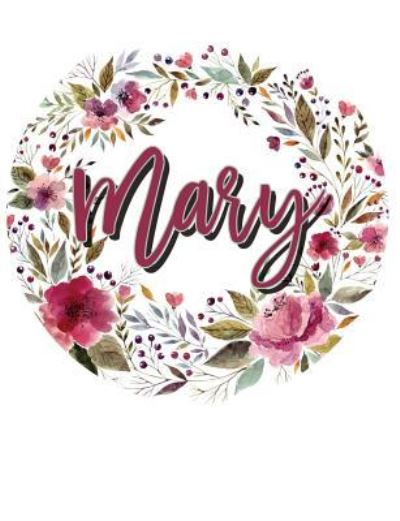 Cover for Terri Jones · Mary Floral Wreath Personalized Notebook (Paperback Book) (2018)