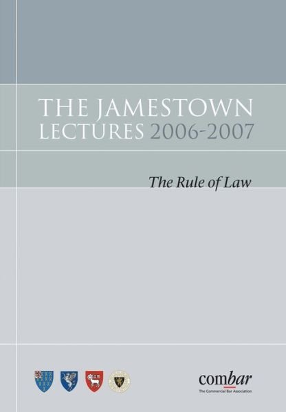 Cover for Combar · The Jamestown Lectures 2006-2007: The Rule of Law (Hardcover Book) (2008)