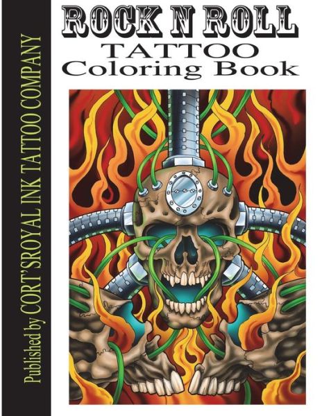 Cover for Cort Bengtson · Rock and Roll Coloring Book (Paperback Book) (2017)