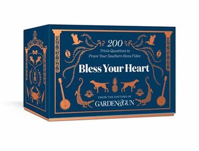 Cover for Llc Garden and Gun · Bless Your Heart: 200 Trivia Questions to Prove Your Southern Bona Fides (Flashcards) (2020)