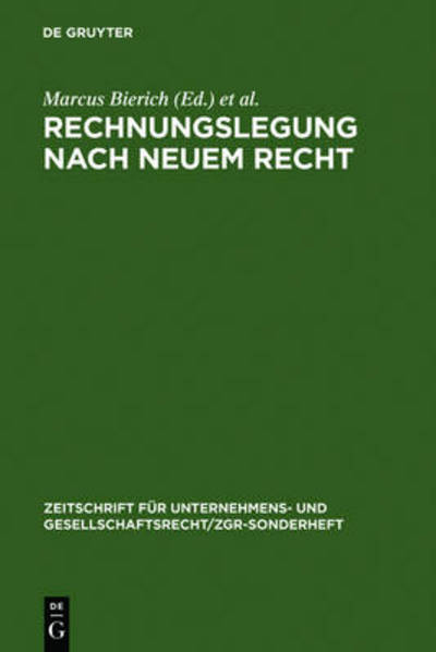 Cover for Marcus Bierich · Rechnungslegung Nach Neuem Recht: Grachter Symposion Zur Rechnungslegung Nach Der 4. Eg-richtlinie Und Jahrestagung 1979 Der Schmalenbach-gesellschaft (Hardcover Book) (1980)