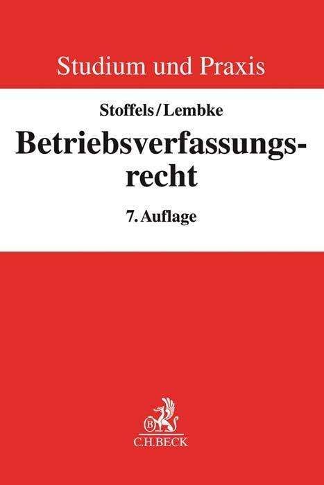 Cover for Stoffels · Betriebsverfassungsrecht (Book)