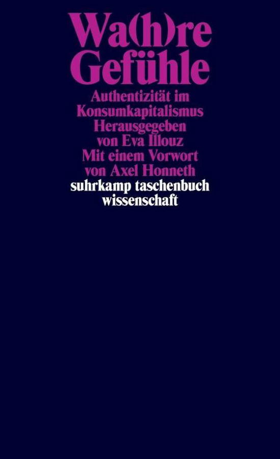 Cover for Eva Illouz · Suhrk.TB.Wi.2208 Wa (h)re Gefühle (Buch)