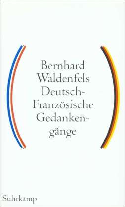 Cover for Bernhard Waldenfels · Deutsch-franzÃ¶s.gedank.1 (Book)