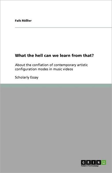 Cover for Rößler · What the hell can we learn from (Book) (2011)