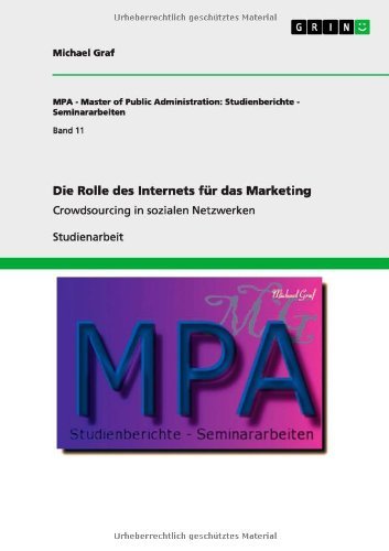 Cover for Graf · Die Rolle des Internets für das Ma (Book) [German edition] (2013)