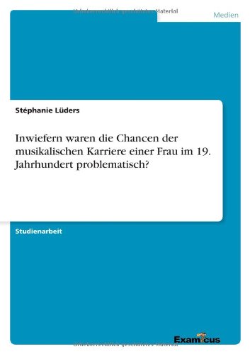 Inwiefern waren die Chancen der - Lüders - Books - GRIN Verlag - 9783656994084 - March 18, 2012