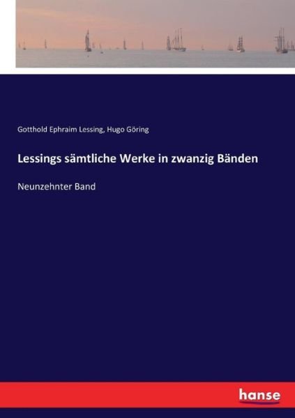 Cover for Lessing · Lessings sämtliche Werke in zwa (Bok) (2017)