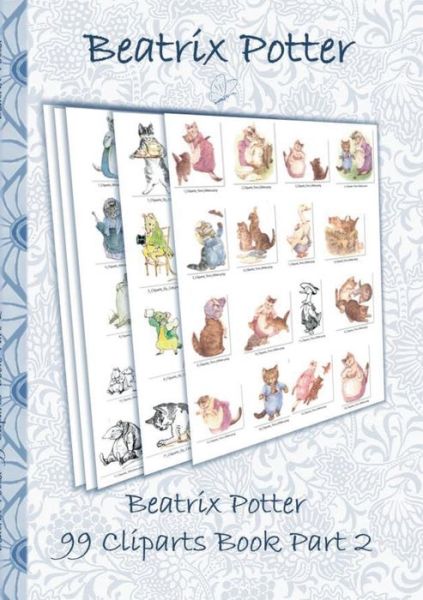 Cover for Potter · Beatrix Potter 99 Cliparts Book (Bog) (2018)