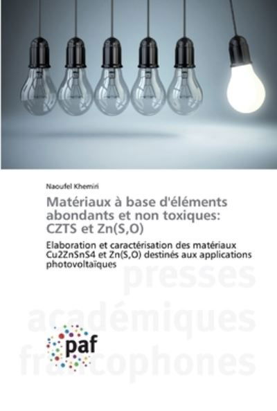 Cover for Khemiri · Matériaux à base d'éléments abo (Book) (2019)