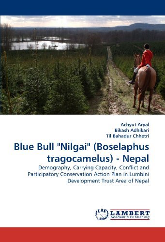 Cover for Til Bahadur Chhetri · Blue Bull &quot;Nilgai&quot; (Boselaphus Tragocamelus) - Nepal: Demography, Carrying Capacity, Conflict and Participatory Conservation Action Plan in Lumbini Development Trust Area of Nepal (Pocketbok) (2010)