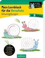 Mein Lernblock für die Vorschule - Schwungübungen - Hannah Lang - Książki - Ars Edition GmbH - 9783845844084 - 30 czerwca 2021