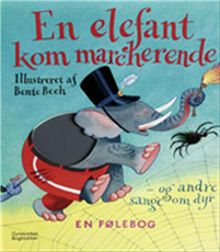 Cover for Bente Bech · En elefant kom marcherende (Cardboard Book) [1.º edición] (2015)