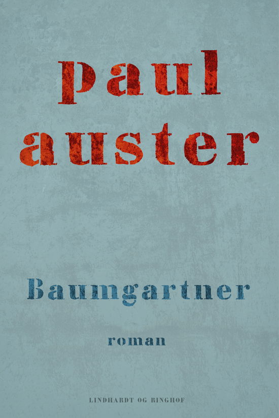 Cover for Paul Auster · Baumgartner (Bound Book) [1. Painos] (2023)