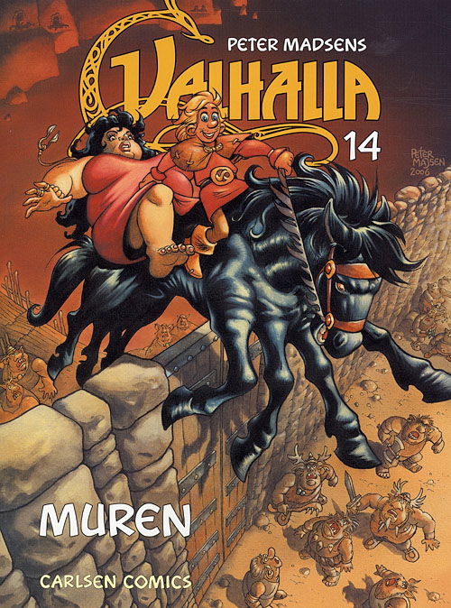 Cover for Henning Kure; Peter Madsen; Per Vadmand; Hans Rancke-Madsen · Valhalla: Valhalla (14) - Muren (Poketbok) [1:a utgåva] (2007)