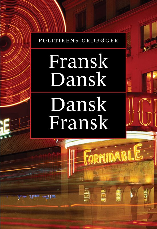 Cover for Fransk-dansk-fransk miniordbog (Sewn Spine Book) [3rd edition] (2007)