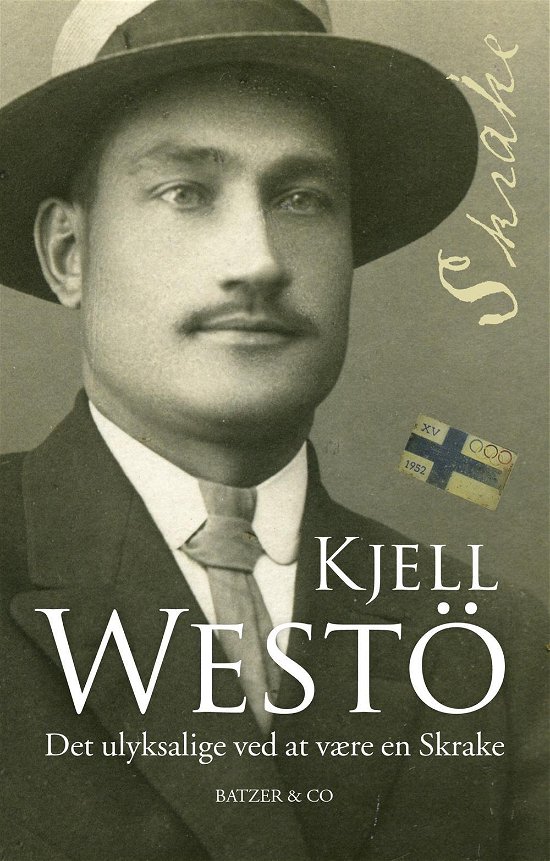 Cover for Kjell Westö · Det ulyksalige ved at være en Skrake (Sewn Spine Book) [2º edição] (2014)