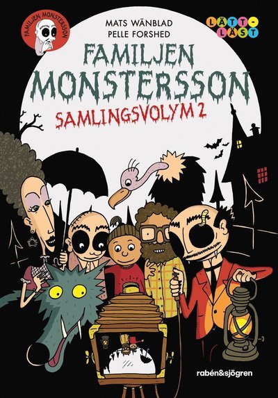 Cover for Mats Wänblad · Familjen Monstersson - samlingsvolym 2 (Innbunden bok) (2023)