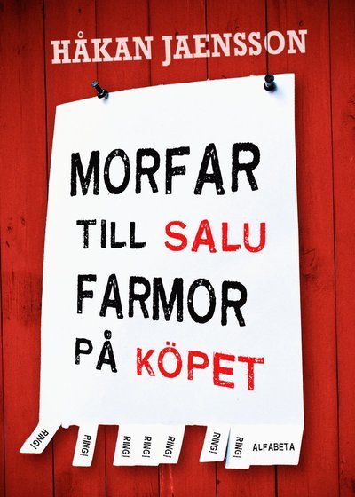 Cover for Håkan Jaensson · Morfar till salu, farmor på köpet (Bound Book) (2016)