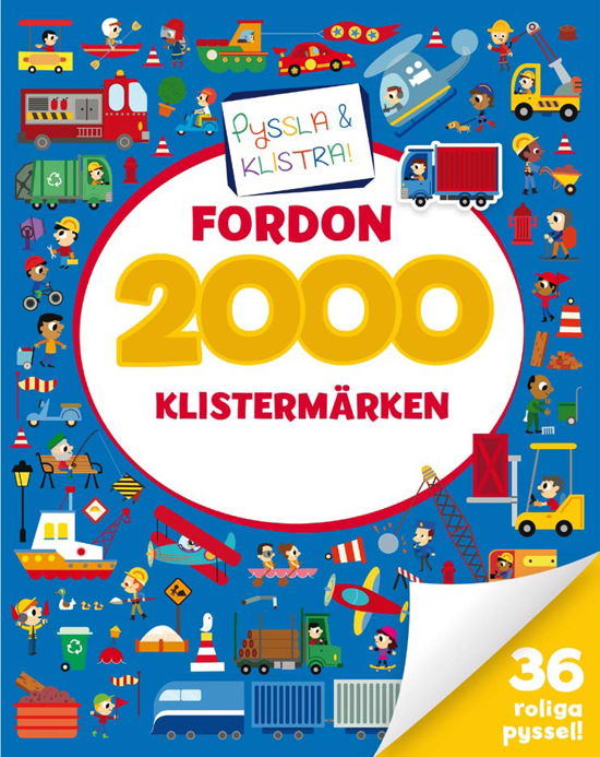 2000 klistermärken: Fordon -  - Książki - Tukan Förlag - 9789180385084 - 26 sierpnia 2024