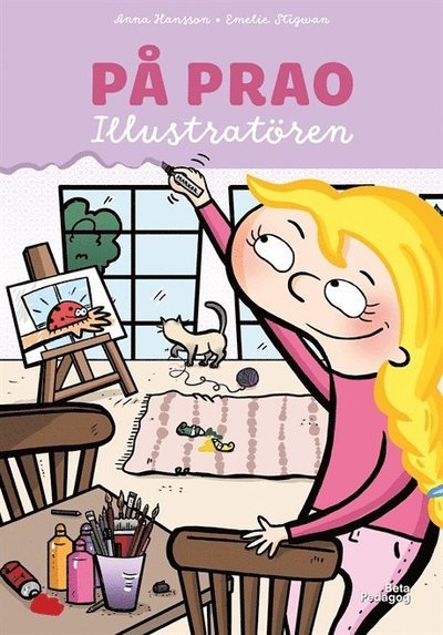 Cover for Anna Hansson · På prao: På prao. Illustratören (Gebundesens Buch) (2020)