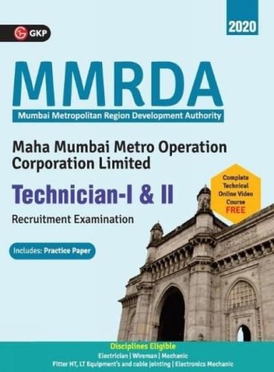 Mmrda Mmmocl 2019 Technician I & II - Gkp - Books - G. K. Publications - 9789389573084 - September 20, 2019