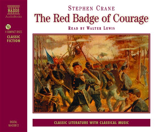 * The red bagde of courage - Walter Lewis - Musiikki - Naxos Audiobooks - 9789626342084 - tiistai 7. marraskuuta 2000