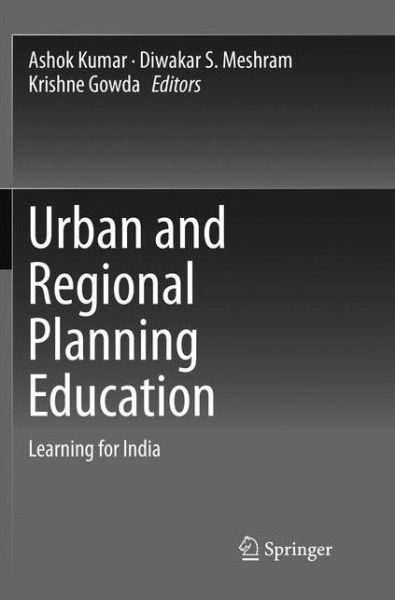 Cover for Urban and Regional Planning Education (Book) [Softcover reprint of the original 1st ed. 2016 edition] (2018)
