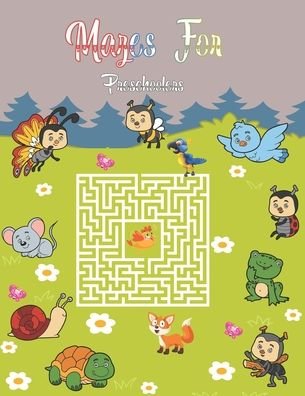Cover for Hs Color Press · Mazes For Preschoolers (Paperback Bog) (2020)