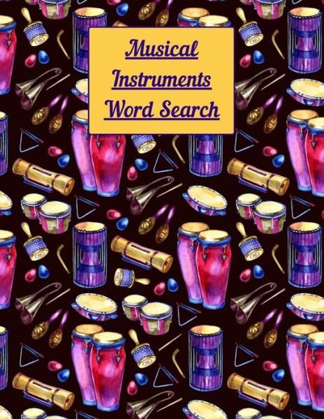 Cover for Pumpkin Publishing · Musical instruments Word Search (Paperback Bog) (2020)
