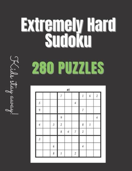 Cover for Mad Creative Books · Extremely Hard Sudoku (Taschenbuch) (2021)