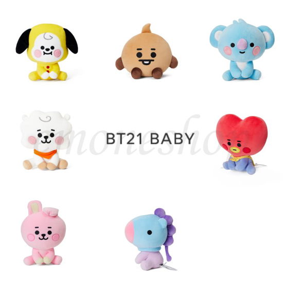 BT21 Baby Plush Doll 5in / 12.5cm - BUNDLE! - BT21 - Merchandise -  - 9951051781084 - 1 oktober 2021