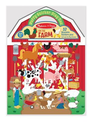 Cover for Melissa &amp; Doug · Puffy Sticker - Farm (Inbunden Bok) (2024)