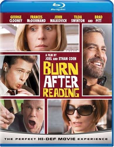 Cover for Burn After Reading (Blu-ray) (2008)